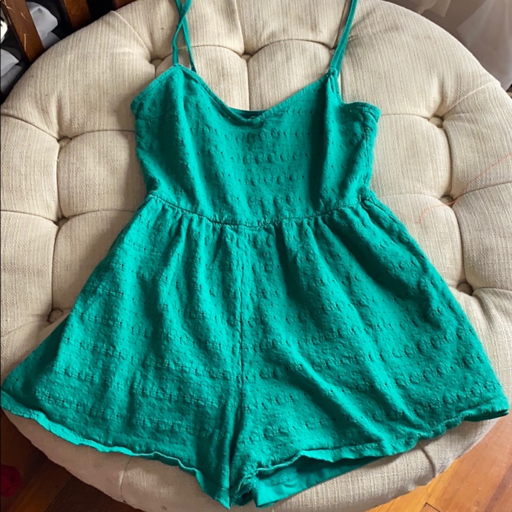 H&M eyelet romper